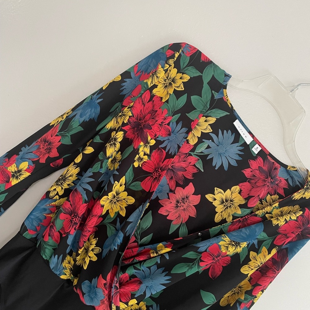 Floral Long Sleeve Bodysuit